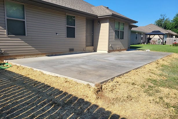 Custom Concrete Patio