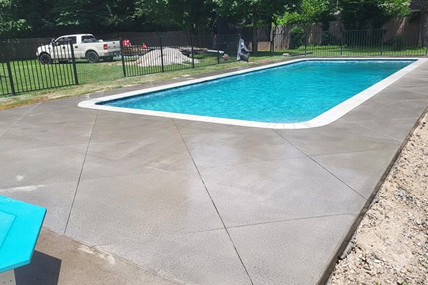 Custom Flat Pool Deck