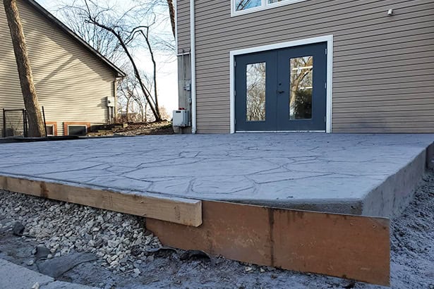 Decorative Concrete Patio