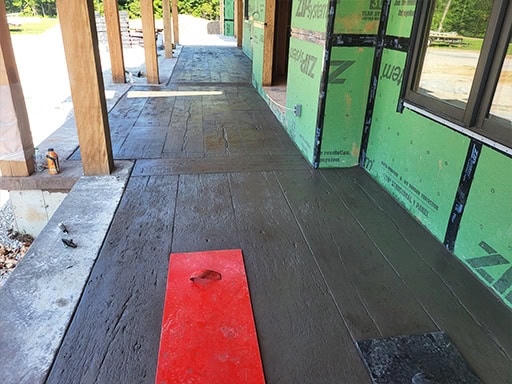 Decorative Concrete Stamped 417