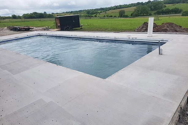 Flat Concrete Pool Deck Contractors 417