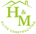 H&M Elite Construction Footer Logo