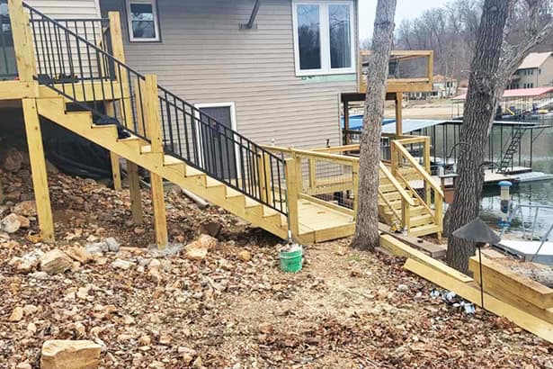 Multi-Tier Balcony Construction