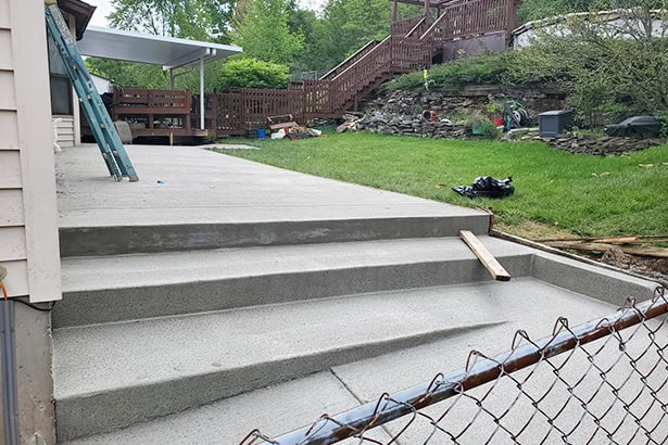 Residential Concrete Patio