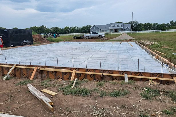 Garage Concrete Slab in Springfield MO