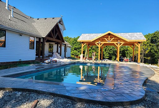 Concrete Pool Deck Construction 417